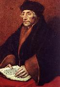 HOLBEIN, Hans the Younger Portrait of Erasmus of Rotterdam sf oil painting artist